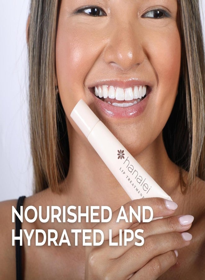 Hanalei Hydrating Lip Treatment Balm - Cruelty-Free, Paraben-Free Moisturizer for Severely Dry, Chapped Lips - Kukui Oil, Shea Butter & Grapeseed Oil - Clear Tint, Travel-Size 3-Pack (5ml X 3) - Image 2