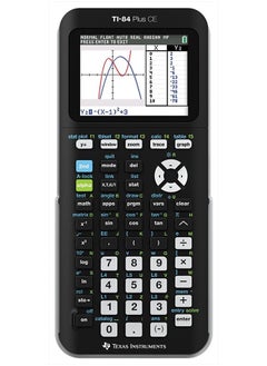 TEXAS INSTRUMENTS TI-84 Plus CE Graphing Calculator, Black  - Image 2