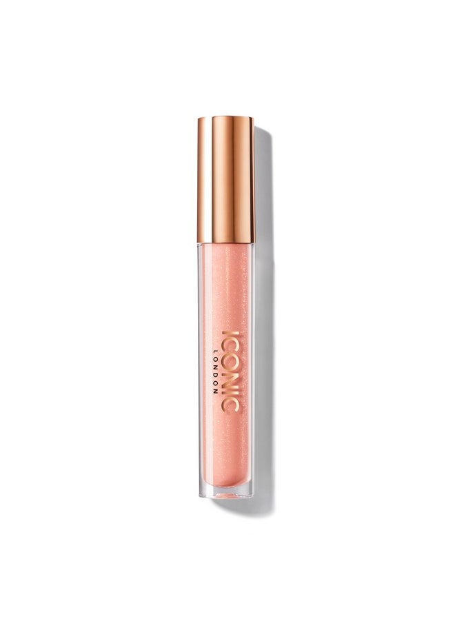 ICONIC LONDON ICONIC LONDON Lip Pumping Gloss | High-Shine, Non Sticky, Lip Gloss infused with Biomimetic Peptide for Voluminous Looking Lips, Cruelty Free, Vegan Makeup, 0.16 Fl oz  - Image 1