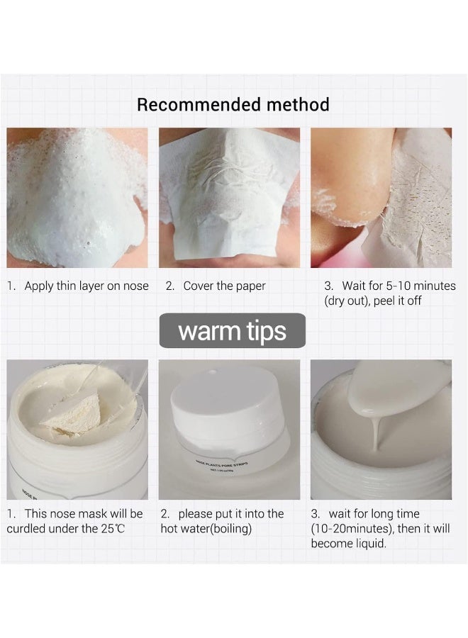 شرائط أنف نباتية، شرائط أنف لابينا النباتية، مزيل الرؤوس السوداء، شرائط مزيل الرؤوس السوداء - Image 4