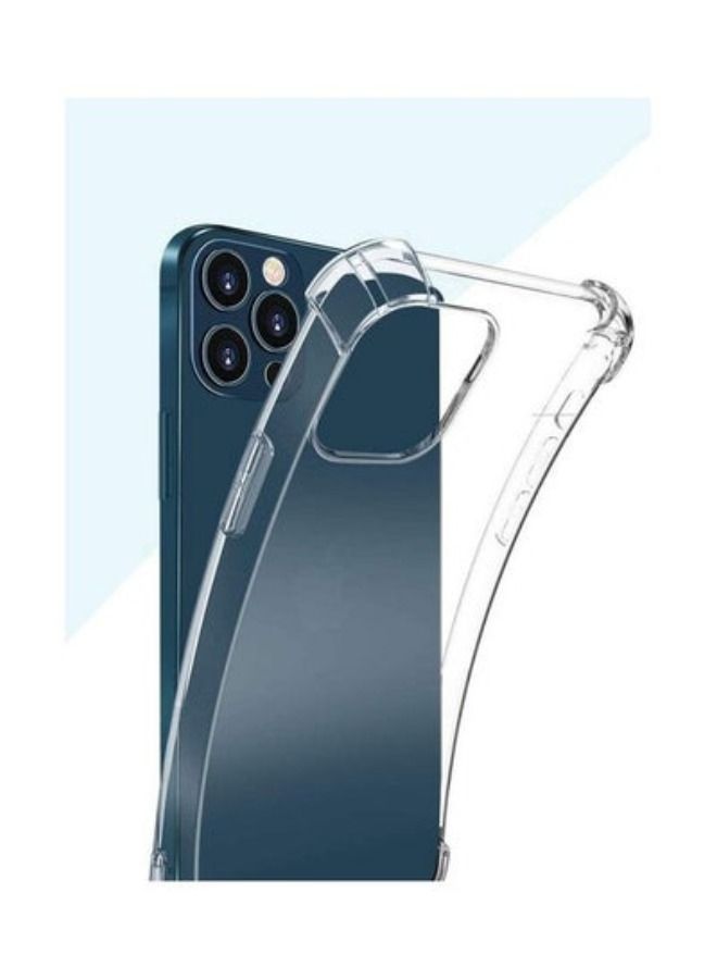 ACLIX iPhone 14 Pro Clear Case Soft Flexible TPU Anti-Shock Slim Transparent Back Cover with Reinforced Bumper Corners 6.1 inch Clear - Image 1