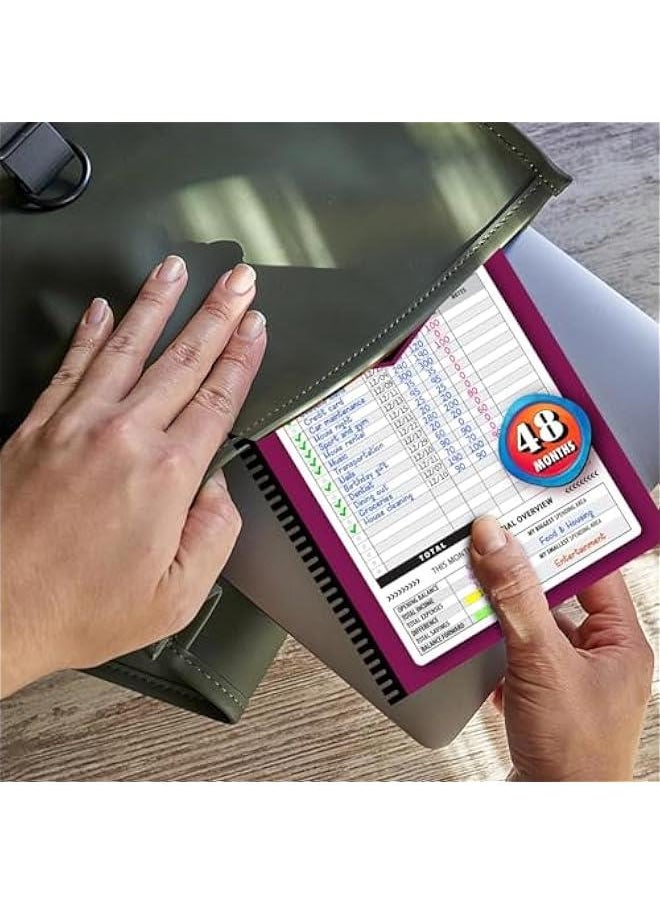Generic Guide Budgeting Organizer Notebook - Money Organizer for Family Log Book | Bill Payment Checklist | Family Budget Management Book | Bill Payment Log Book | Monthly Bill Payment Checklist | Log Book  - Image 3
