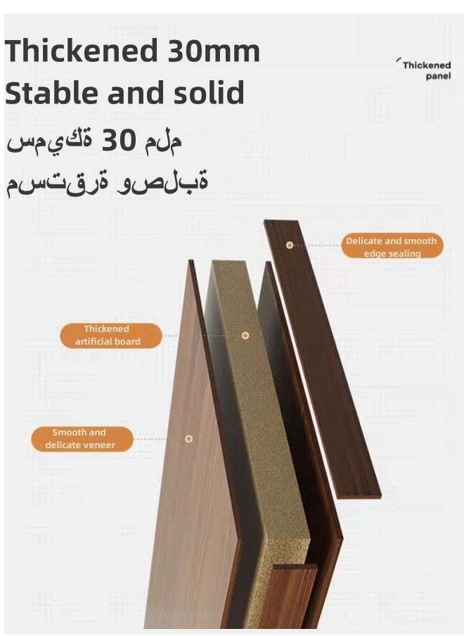 fantasize - Side Tables Coffee Tables C-Shaped Side Table with Charging Function Floor Lamps LED Sofa Table 3-Colour Light Small Coffee Table with Metal Frame and Shelf Storage for Small Spaces Living Room Bedroom - Image 1