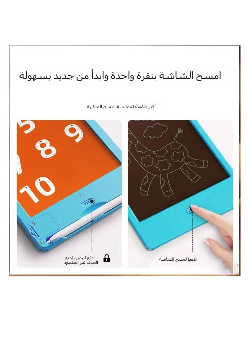 general Children's transparent LCD handwriting board Copy board Copy painting Writing board Graffiti drawing board - Image 3
