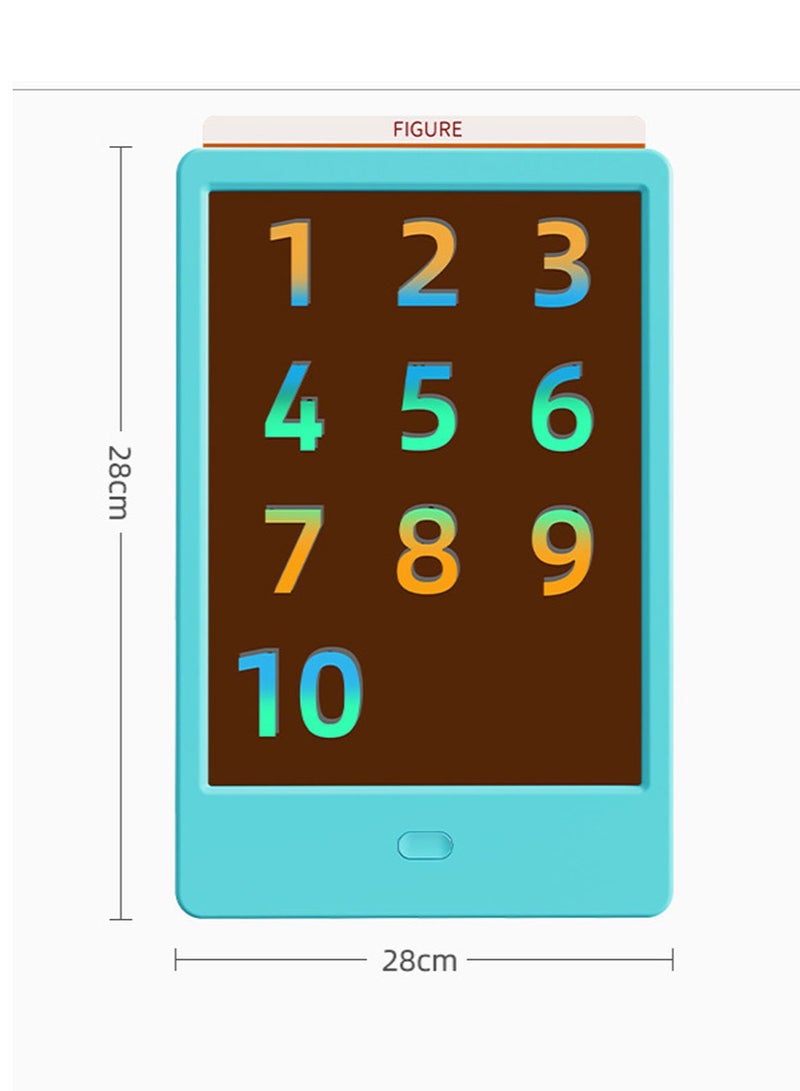 general Children's transparent LCD handwriting board Copy board Copy painting Writing board Graffiti drawing board - Image 4