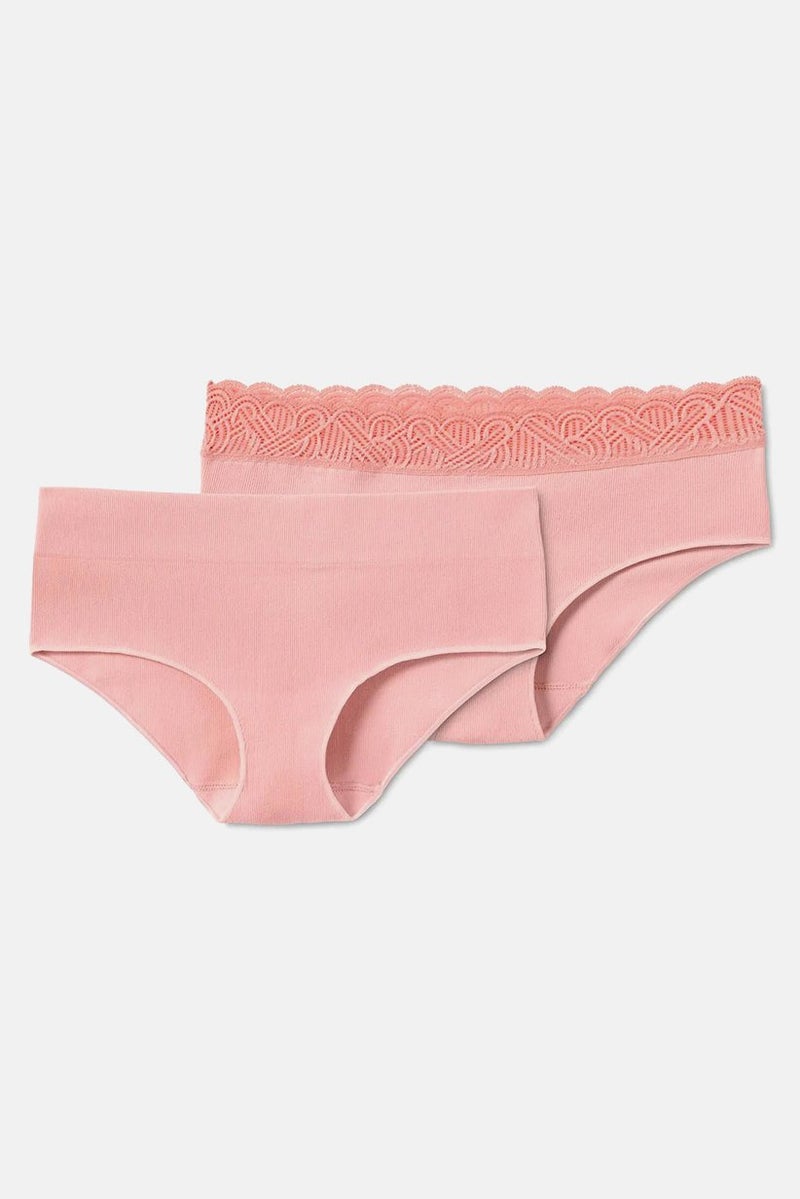 Tchibo Women 2 Pcs Seamless Panties, Pink  - Image 2
