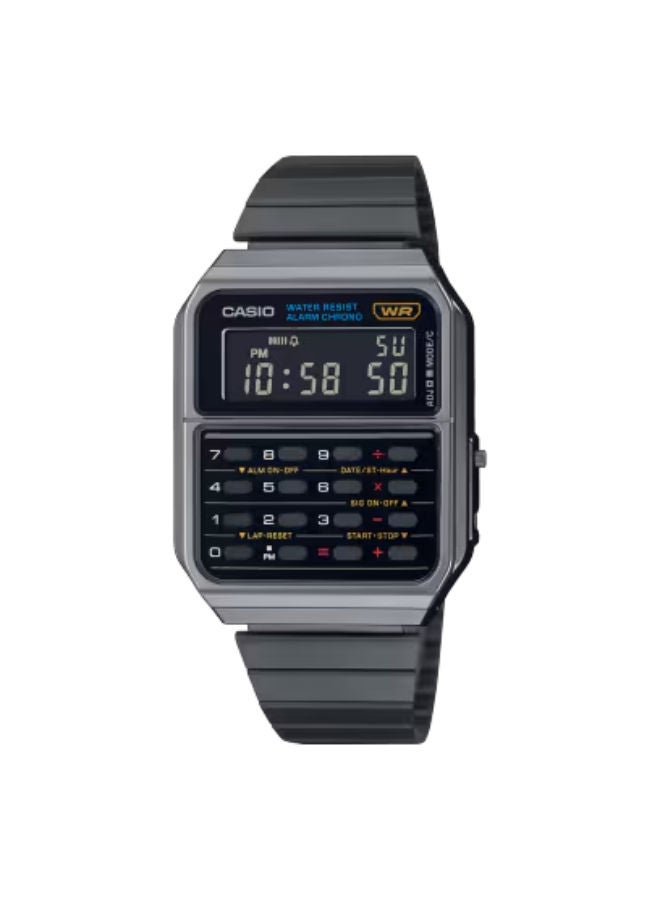 CASIO Stainless Steel Digital Wrist Watch CA-500WEGG-1BDF - Image 1