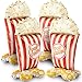 Charnoel 4 Pack 45 Inch Giant Standing Popcorn Balloons 3D Circus Carnival Foil Popcorn Balloons for Movie Theme Circus Carnival Back to School Birthday Baby Shower Christmas Party Decorations Gifts - Image 2