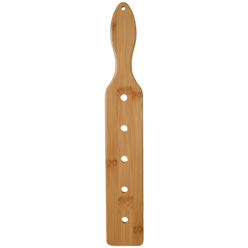 MGTECH Bamboo Wood Paddle 14 Inch Solid Durable Smooth Wooden Paddle with Airflow Holes for Adults and Kids