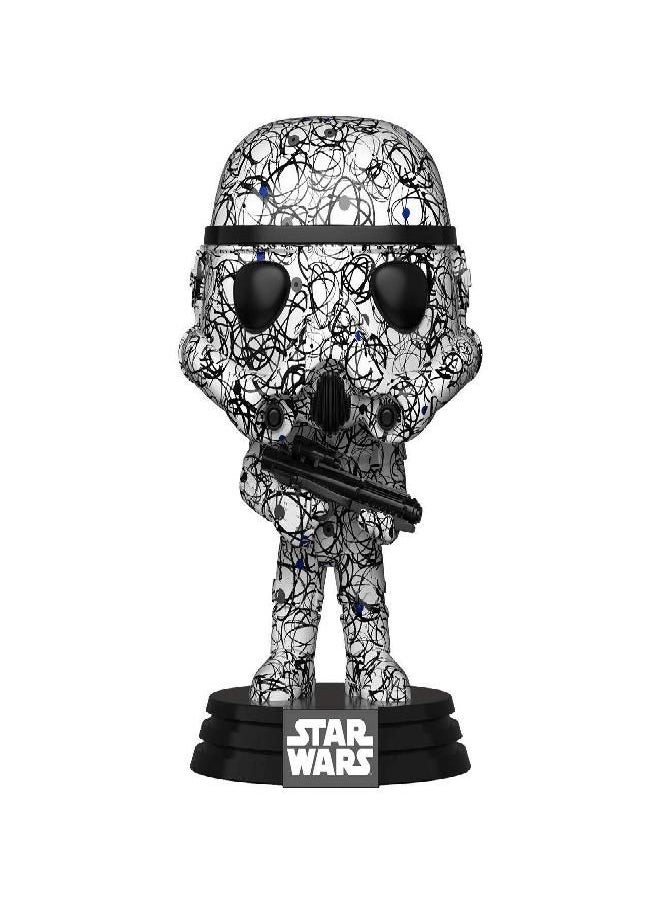 POP! POP 2020 Exclusive Star Wars #296 Futura Stormtrooper  - Image 1