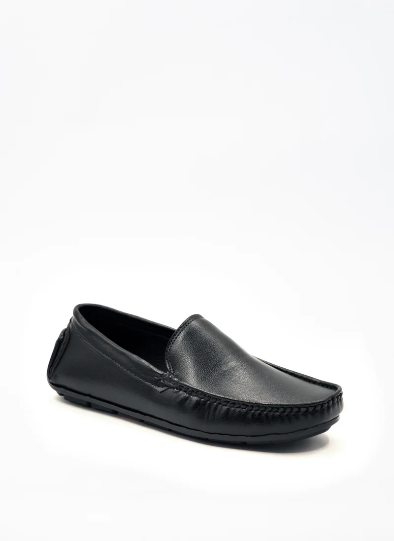 Geoomnii Men’s Formal Moccasins – Classic Slip-On Shoes for Office, Parties and Everyday Wear