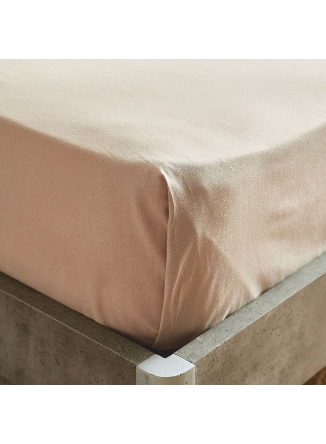 Home Box Ballina Solid Cotton Twin Flat Sheet 260 x 170 cm  - Image 4
