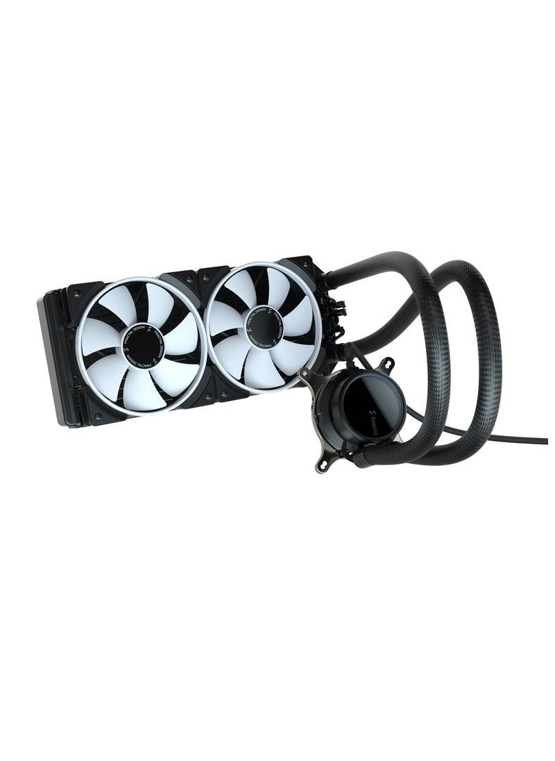Fractal Design Fractal Design Celsius+ S24 Prisma PWM ARGB 85.71 240mm Silent Performance Slim Radiator CFM Liquid CPU Cooler | FD-W-2-S2402  - Image 2