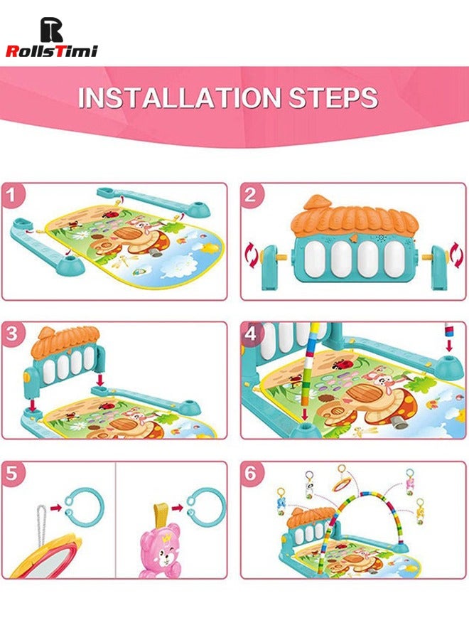 RollsTimi  Musical Piano Play Indoor Mat For Baby 75x60x42cm - Image 5