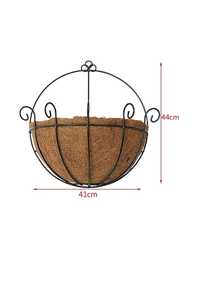 HOME TASTE TOMSUN Wall Hanging Planters Wall-Mounted Planter Ideal for Balconies, Gardens, and Indoor Spaces  - Image 2