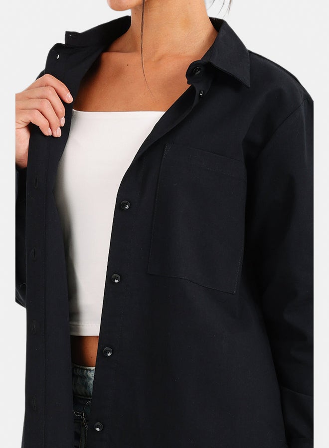 Carina Asymetrical Hem Shirt - Image 5