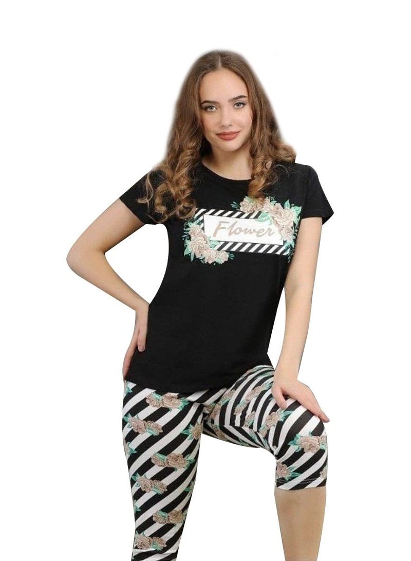 جنة بجامة نسائية قطن برمودا - PJ 578