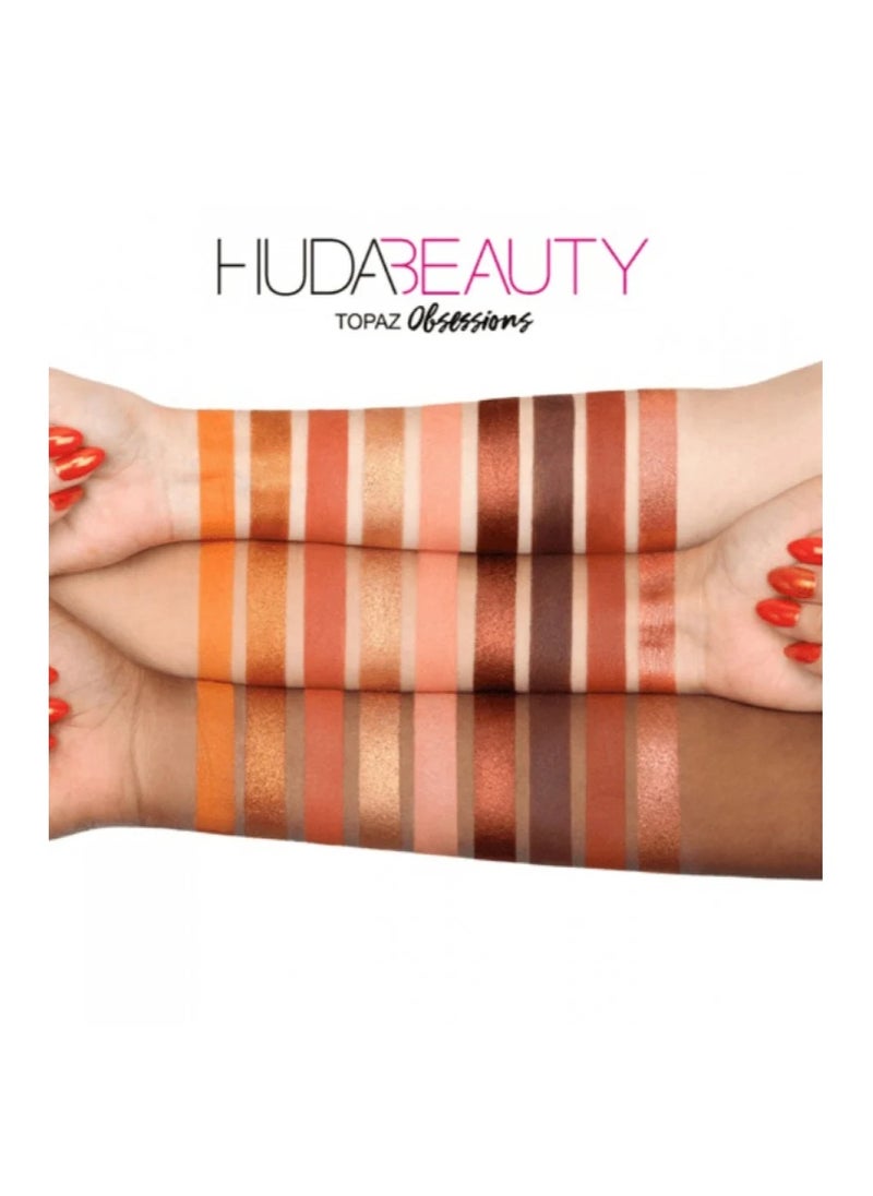 HUDA BB - Huda Beauty Obsessions Eyeshadow Palette - Topaz - Image 1