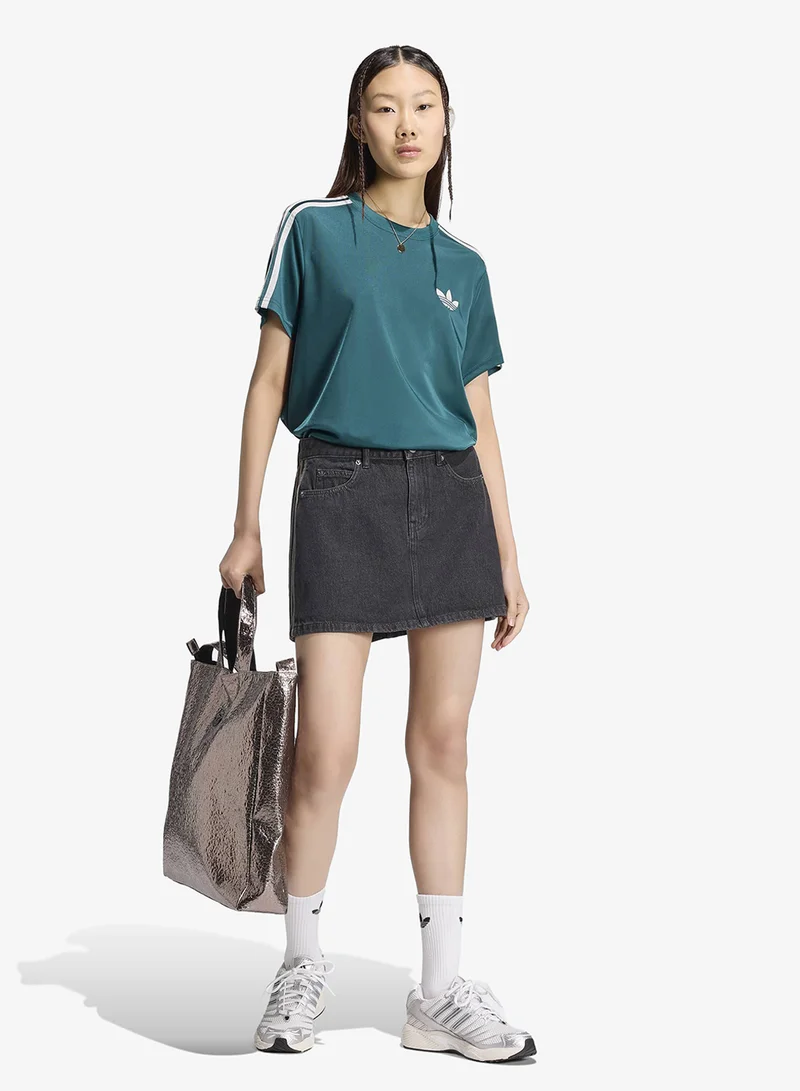 Adidas Originals TRUBLC Mid Rise Denim Skirt for Women | Best Price UAE