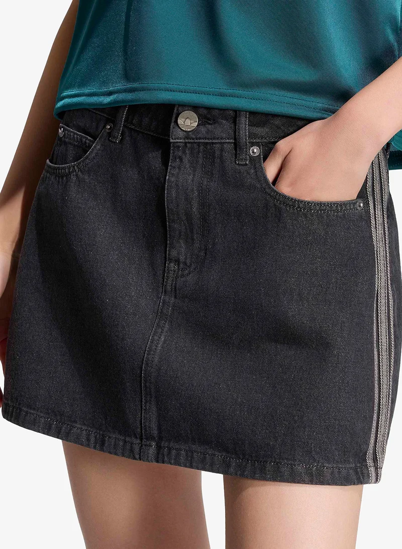 Adidas Originals TRUBLC Mid Rise Denim Skirt for Women | Best Price UAE
