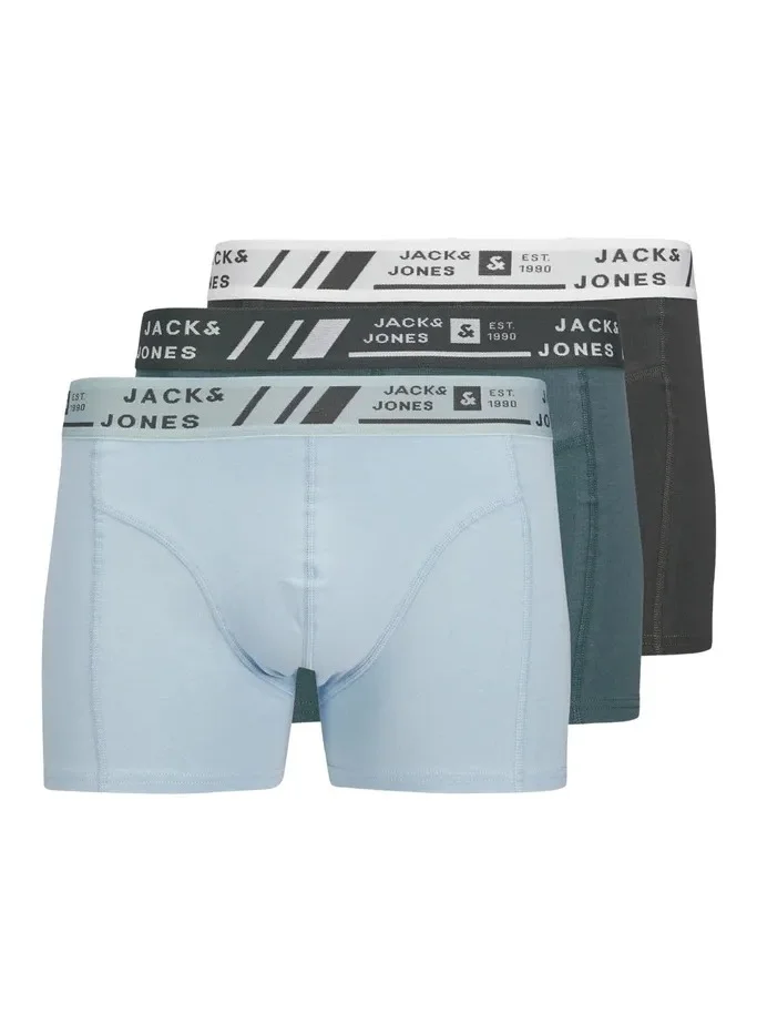 JACK & JONES JACANGUS SOLID TRUNKS 3 PACK