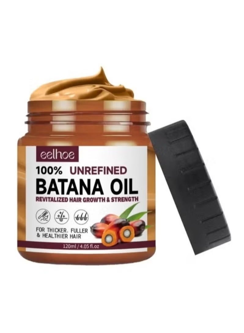 EELHOE Batana Oil for Hair Growth Healthier Thicker Fuller Hair, Batana oil, Batana Oil for Hair Growth, Batana Oil Organic, Batana Oil Organic for Healthy Hair, Batana Oil Hair Mask - Image 1