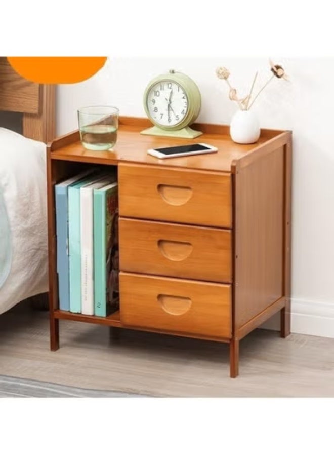 Beauenty Nightstand, End Table with Drawers, Side Table with Storage, Simple Bedside Table, Modern Small Accent Table for Living Room Bedroom - Image 1