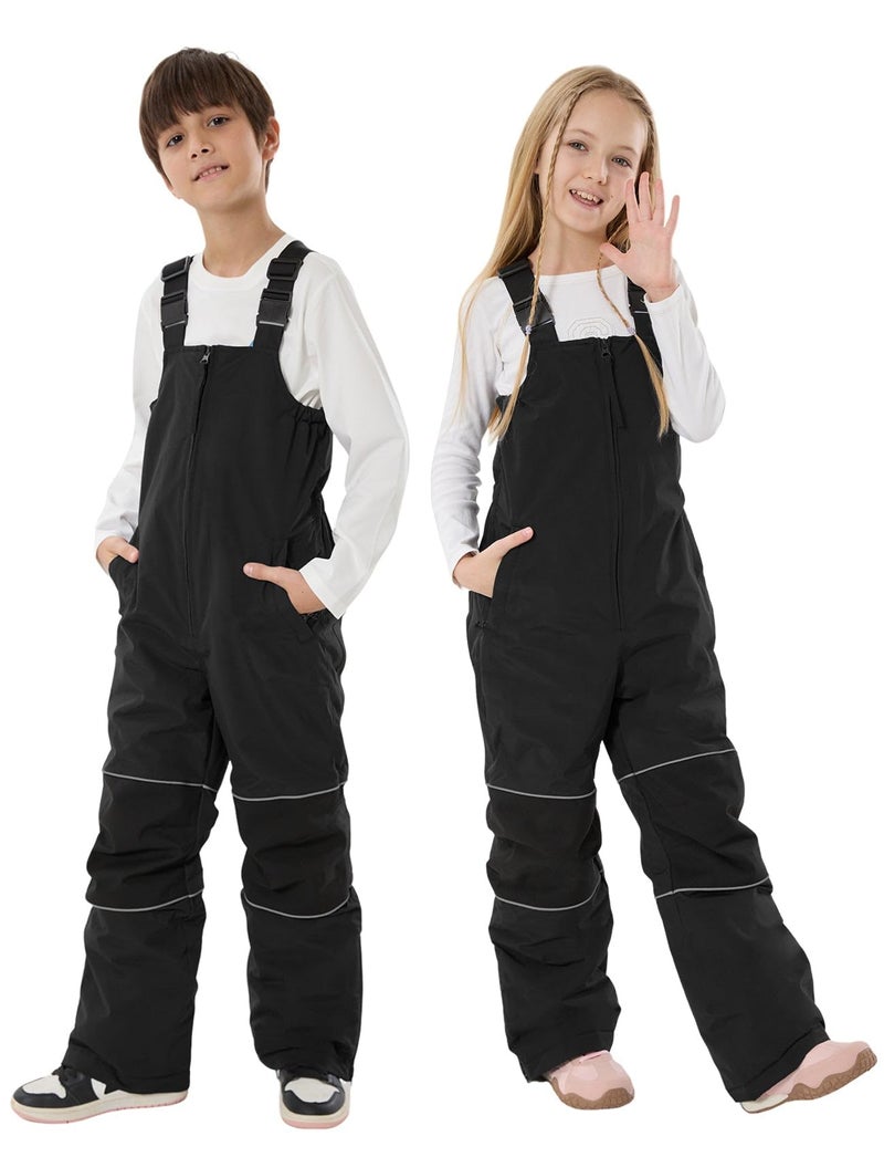 GSOU SNOW Kids Snow Bibs Girls Boys Snow Pants Ski Bib Overalls Waterproof Windproof Insulated 6T - Image 4