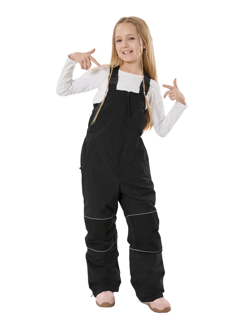 GSOU SNOW Kids Snow Bibs Girls Boys Snow Pants Ski Bib Overalls Waterproof Windproof Insulated 6T - Image 3