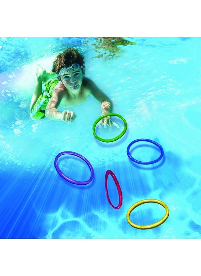 Banzai - Spring & Summer Toys Pool Time Dive Rings 6Pack - Image 1
