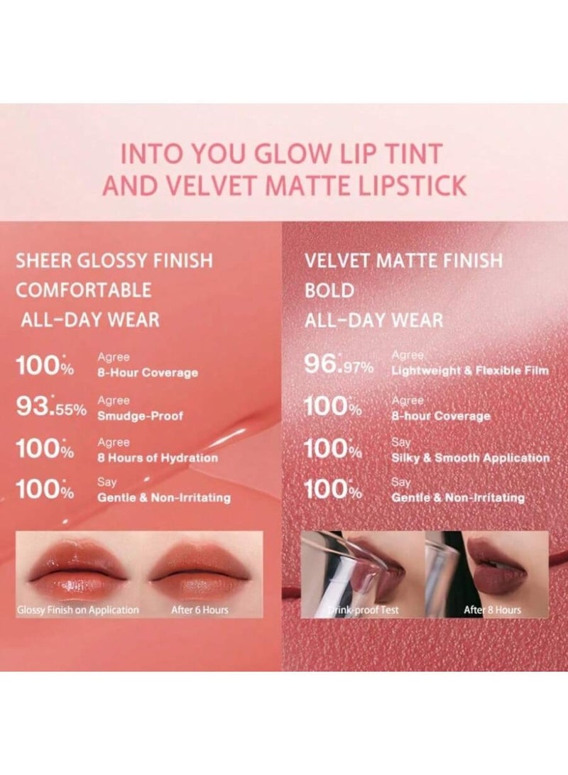 INTO YOU VELVET LIP MATT High Color Rendering Non-stick VT03 - Image 5