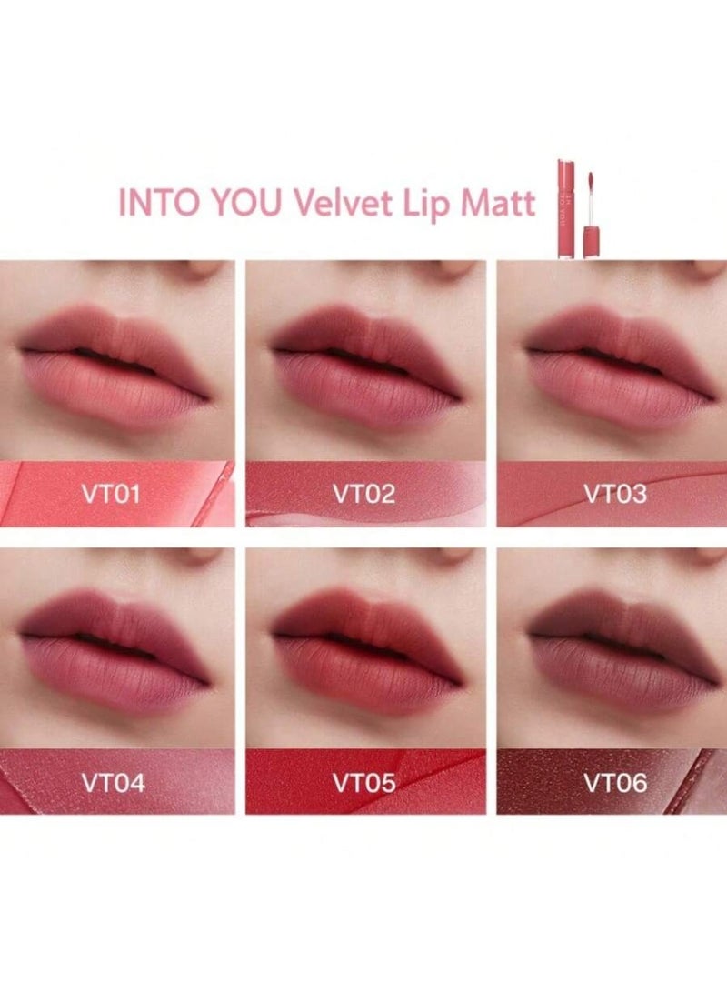 INTO YOU VELVET LIP MATT High Color Rendering Non-stick VT03 - Image 4