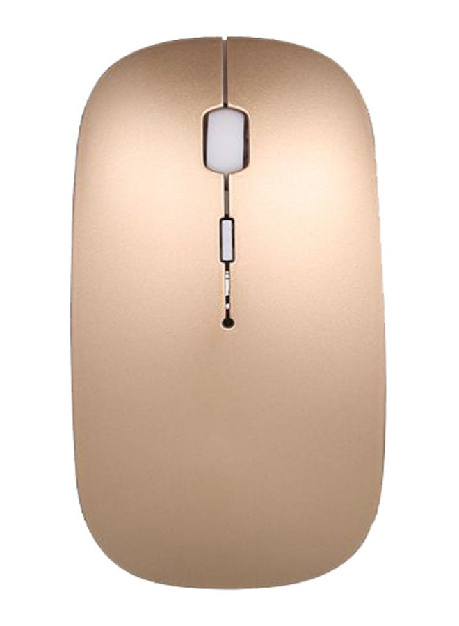NIBEMINENT Bluetooth Wireless Optical Mouse Gold  - Image 1