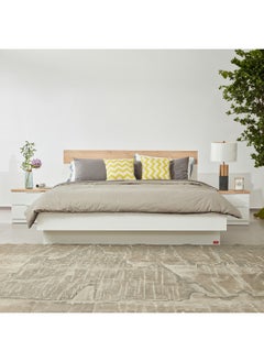 Home Box Milan King Bed 207 x 100 x 188 cm, Mattress Size - 180x200cm  - Image 1