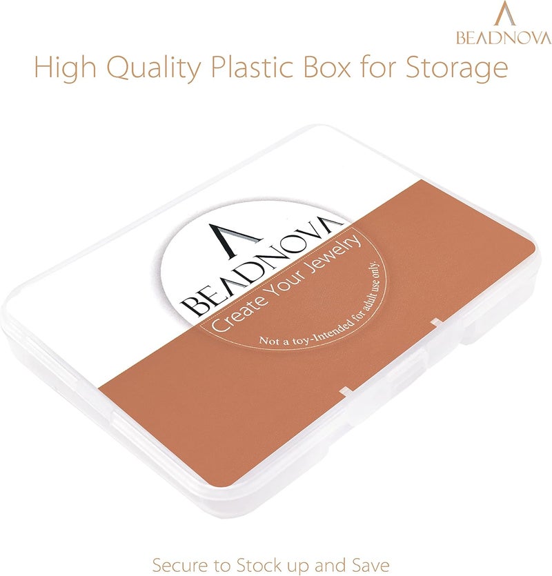 BEADNOVA Ear Wire Set 16pcs Hoop Ear Wires V Shape Earring Hook for Earring Making Jewelry Making DIY Silver Total 16pcs - Image 5