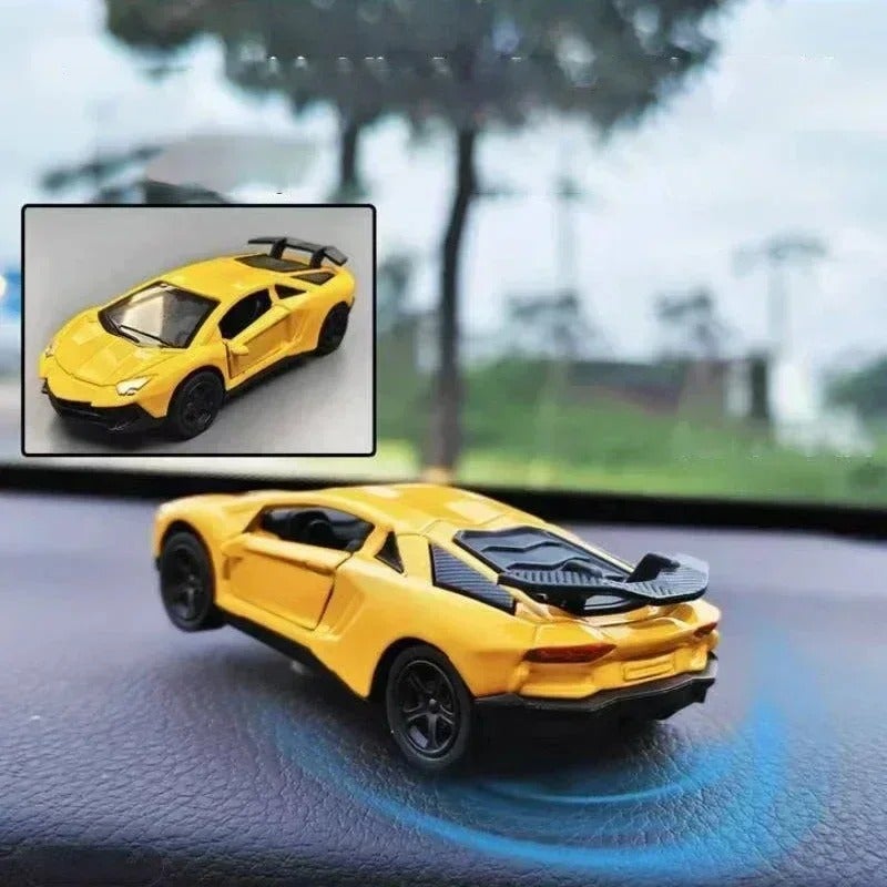 Sports Car Drift Rotating Car Decor Auto Dashboard Turning Racing Model Decoration Car Individuality Center Console  Decoration