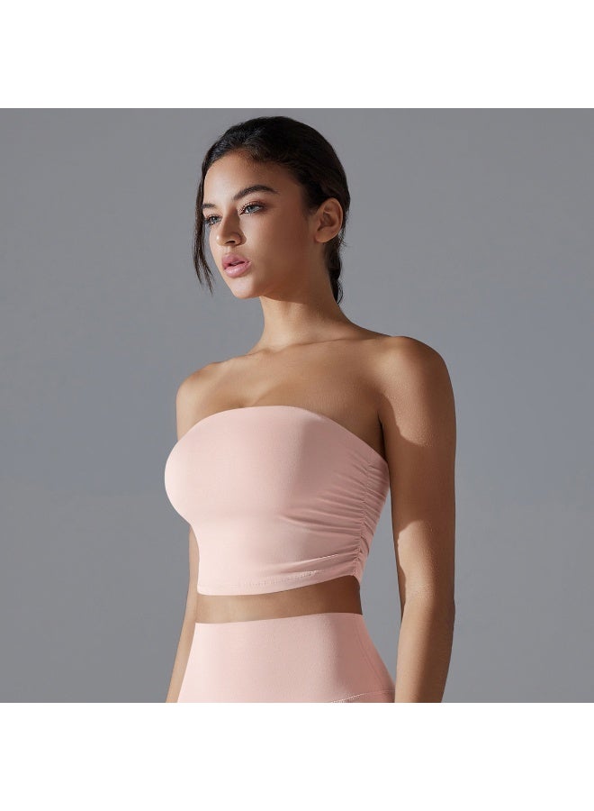 Casual Tube Top Sports Vest Women Gym Top Women Fitness Tank Top Women Quick-Dry Workout Bra Running Yoga Clothes - Image 3