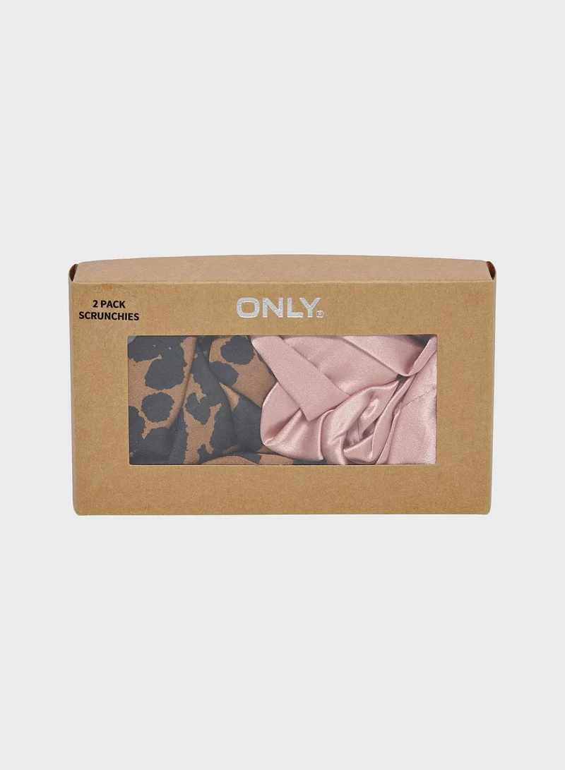 ONLY Basic Scrunchie (Pack Of 2)