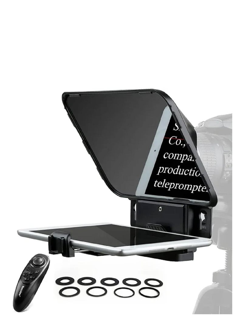 ديسفيو - ملقن النصوص Desview T3 Teleprompter للهواتف الذكية / الكمبيوتر اللوحي / كاميرا DSLR مع جهاز التحكم عن بعد يدعم عدسة بزاوية واسعة للفيديو المباشر - Image 1