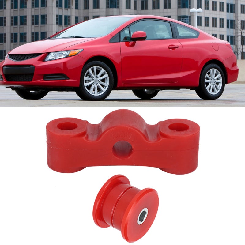 Transmission Shifter Stabilizer Bushing Set ABS & Aluminum Alloy Material Wear-Resistant Transmission Shifter Alignment - Crisper Precise Shift Responsive Shifter Bushing for Civic 1992-2000 Racing En - Image 2