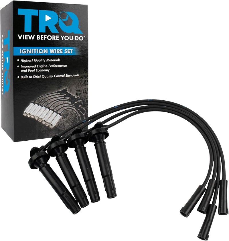 TRQ Ignition Spark Plug Wire Kit Set for Subaru Legacy Impreza Forester Baja - Image 1