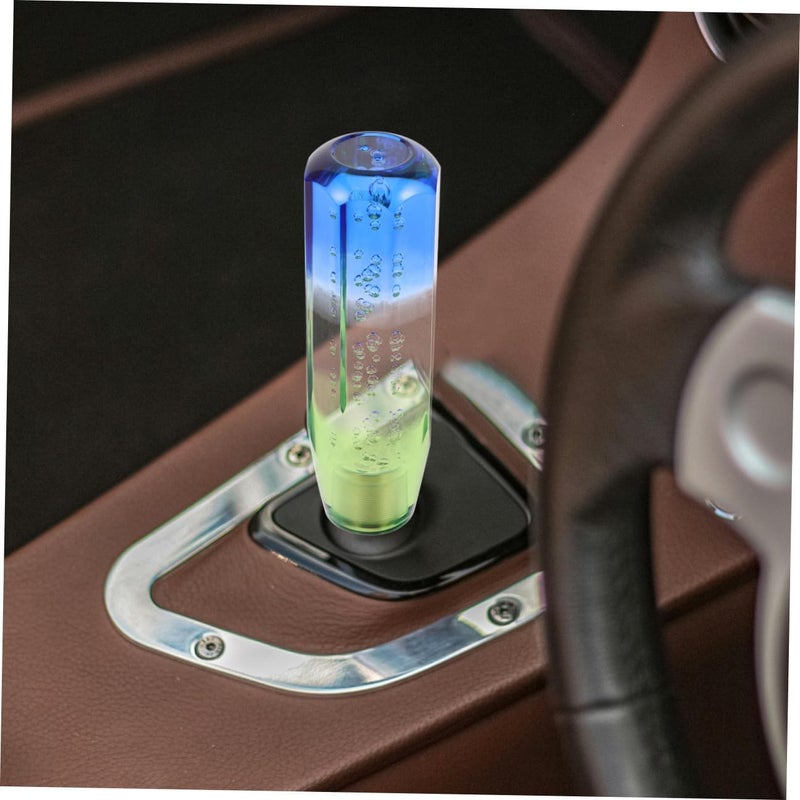 Universal Car Gear Shift Knob Handle 150cm Octagonal Gear Shifter Head Blue White Green for Manual Transmission Vehicle Interior Replacement - Image 5