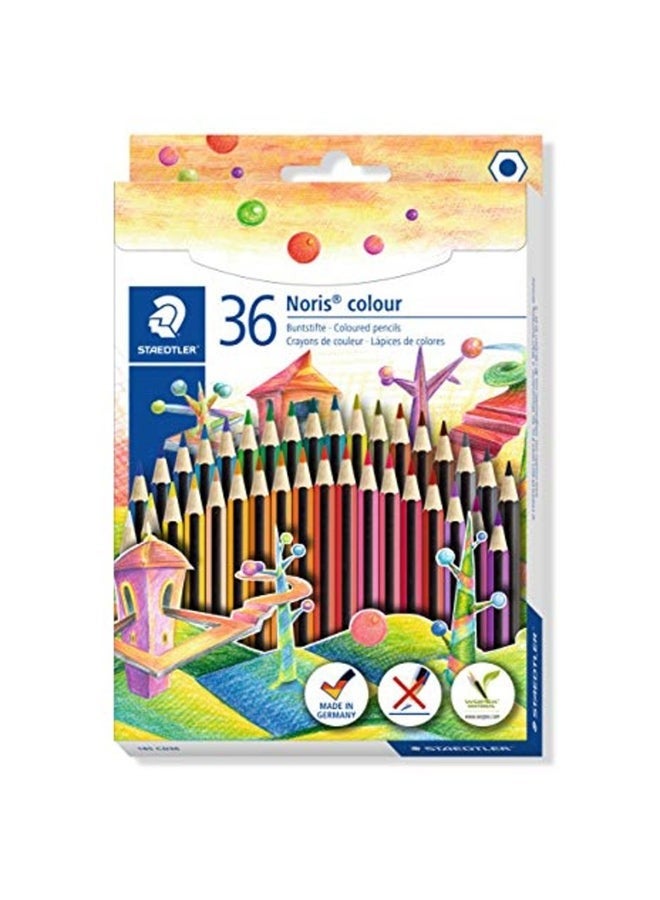 Staedtler Noris Colouring Pencil Multicolour Pack Of 36
