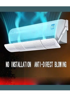 TEGRILO Air Conditioner Deflector, Adjustable and Foldable Windshield for Home  - Image 4