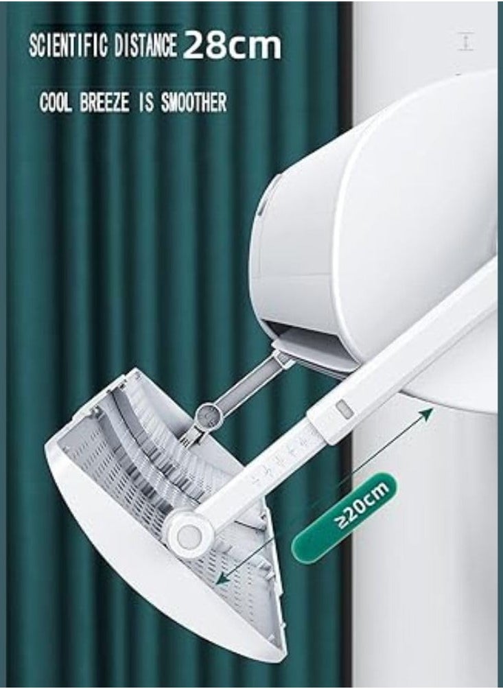 TEGRILO - Air Conditioner Deflector, Adjustable and Foldable Windshield for Home - Image 1