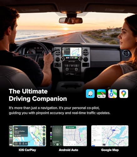 AINAVITO 11.5 Inch Dual Knobs 4+64G Radio for Ford F150 2009-2014 | Wireless CarPlay Android Auto QLED Touch Screen Car Stereo | AM/FM Tuners |Steering Wheel Control - Image 3