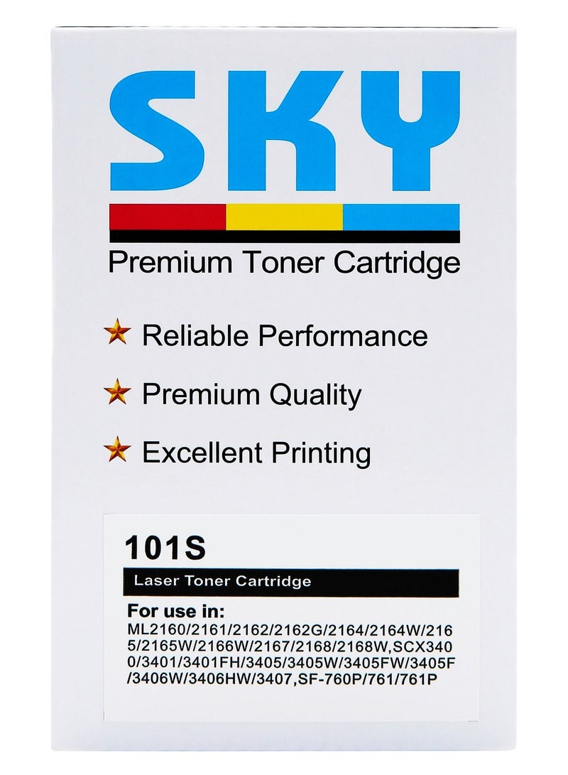 SKY 101S Black Toner Cartridge for Samsung Xpress SCX3405 ML2160 and ML2165 Printers - Image 4
