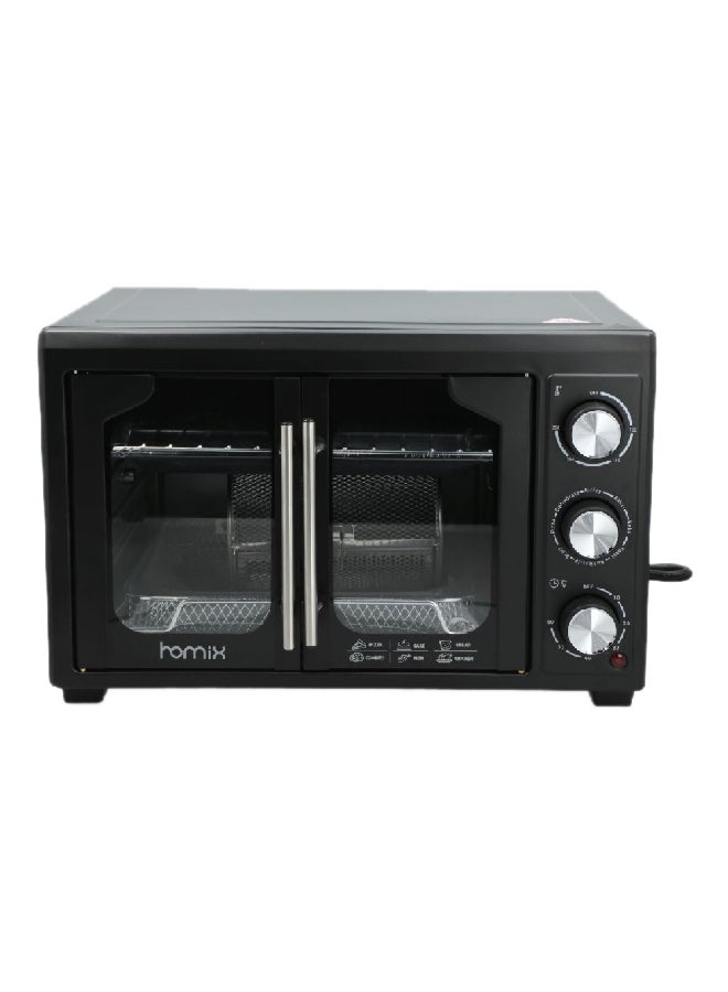 homix 3-in-1 1700W Double Door Electric Oven Black 25 L TY-A255BCLG - Image 1