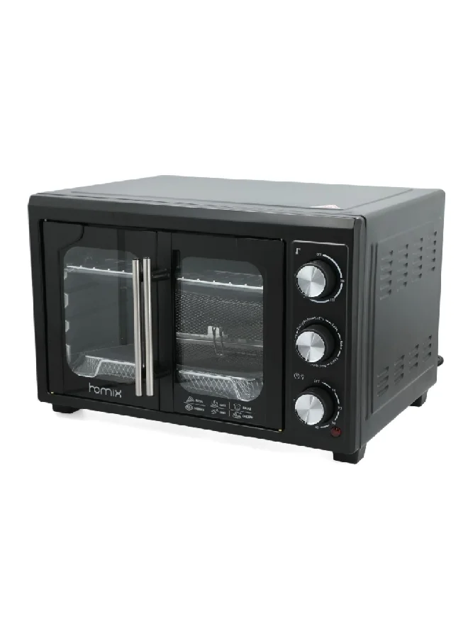 homix 3-in-1 1700W Double Door Electric Oven Black 25 L TY-A255BCLG