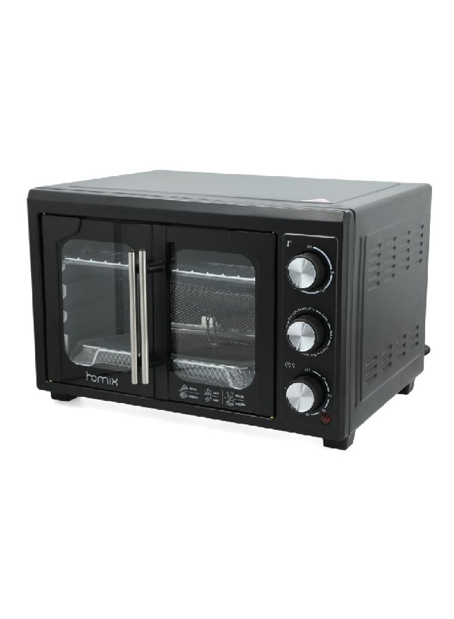 homix 3-in-1 1700W Double Door Electric Oven Black 25 L TY-A255BCLG - Image 2